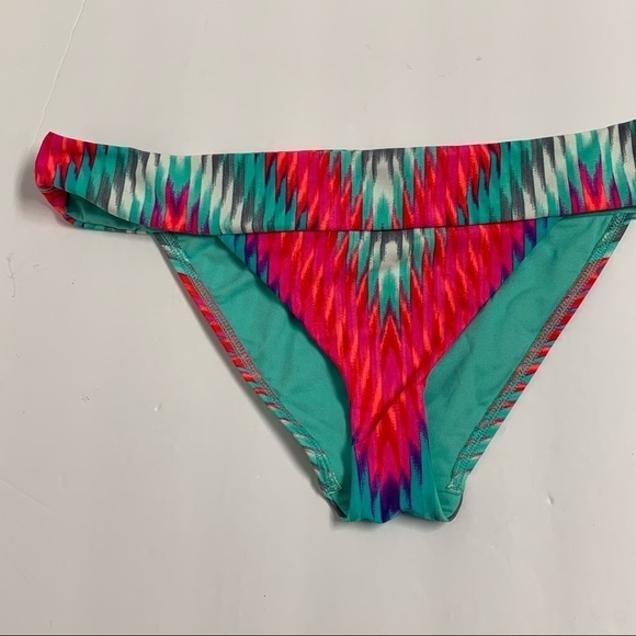 Body Glove | Size XL | Pink/White/Teal/Gray Bikini Swim Bottom NWOT - Picture 2 of 7
